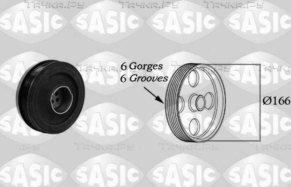 Шкив коленвала Sasic для BMW 1 I (E81/E82/E87/E88) 2006-2011. Артикул 2156054