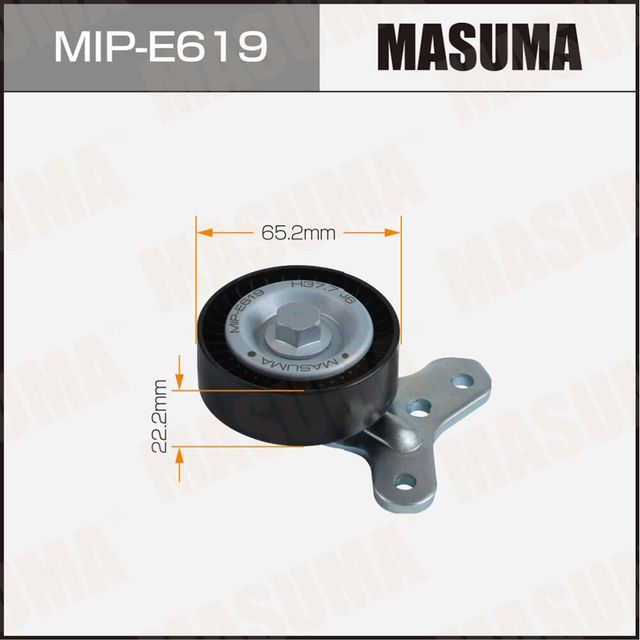 Ролик обводной ремня привода навесного оборудования, (Masuma). Артикул MIPE619