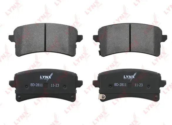 Колодки тормозные HAVAL H9 задние (4шт.) LYNX (Lynxauto). Артикул BD2811