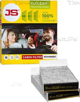 Салонный фильтр JS Asakashi для BMW 2 F22 2014-2026. Артикул AC0196BSET
