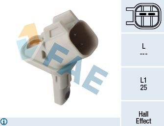 Датчик ABS FAE передний правый для Volvo S60 II 2010-2018. Артикул 78422