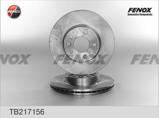 Тормозной диск Fenox передний для Ford Galaxy I 1995-2006. Артикул TB217156