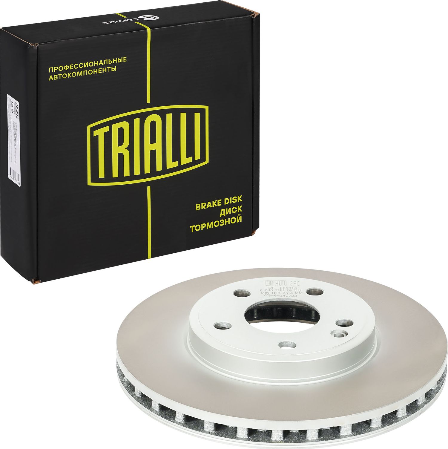 Тормозной диск Trialli. Артикул DF 265314