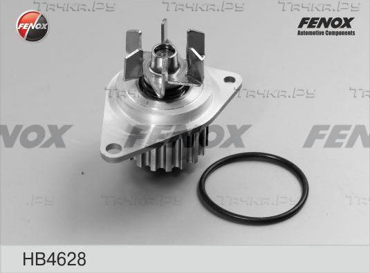 Помпа (водяной насос) Fenox для Citroen C3 II 2009-2016. Артикул HB4628