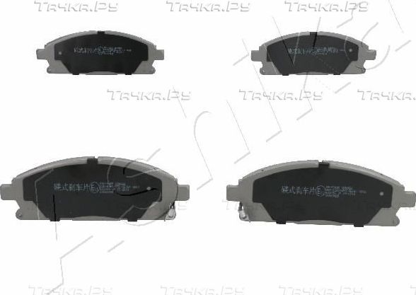Тормозные колодки ASHIKA передние для Nissan Cima III (Y33) 1996-2001. Артикул 50-01-154