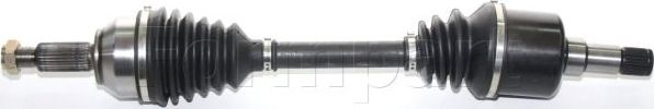 Полуось (привод в сборе, приводной вал) Formpart. Артикул 15380027/S