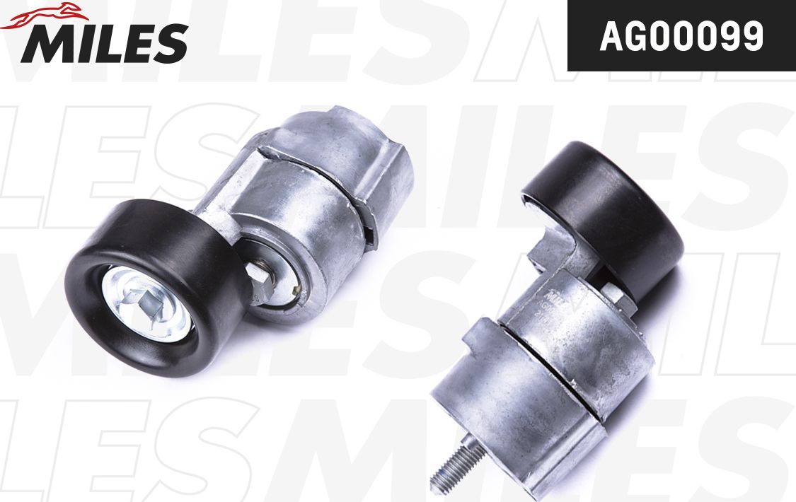 Натяжной ролик (натяжитель) приводного ремня Miles. Артикул AG00099