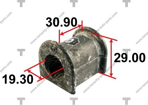 Втулка стабилизатора Tenacity. Артикул ASBTO1026
