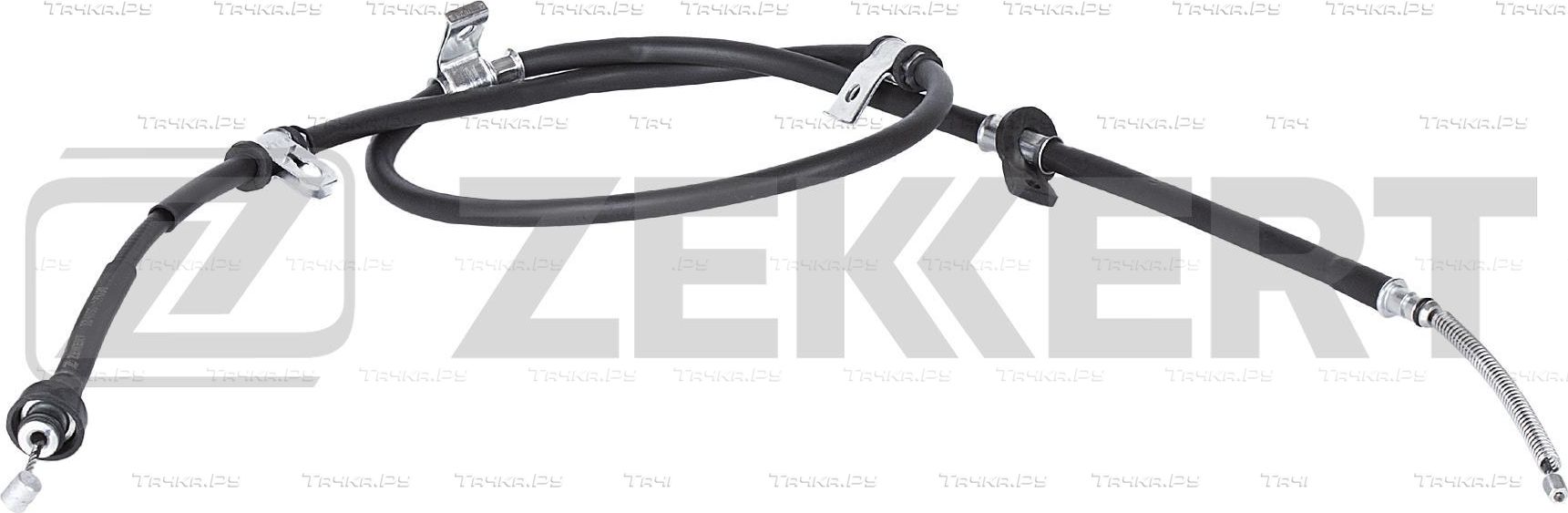 Трос ручника (тросик ручного тормоза) Zekkert. Артикул BZ-1055