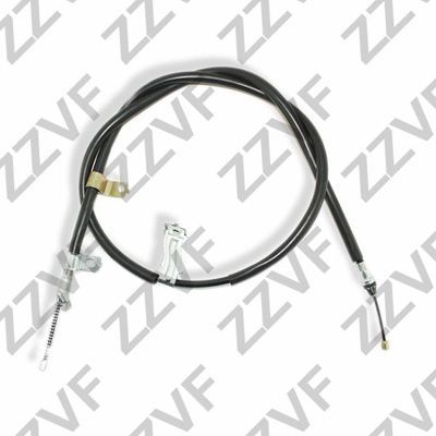 Трос ручника (тросик ручного тормоза) ZZVF. Артикул ZVTC156