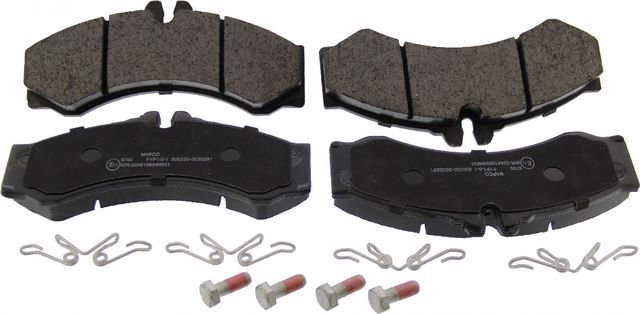 Тормозные колодки MAPCO передние для Mercedes-Benz Sprinter 903 1995-2006. Артикул 6749