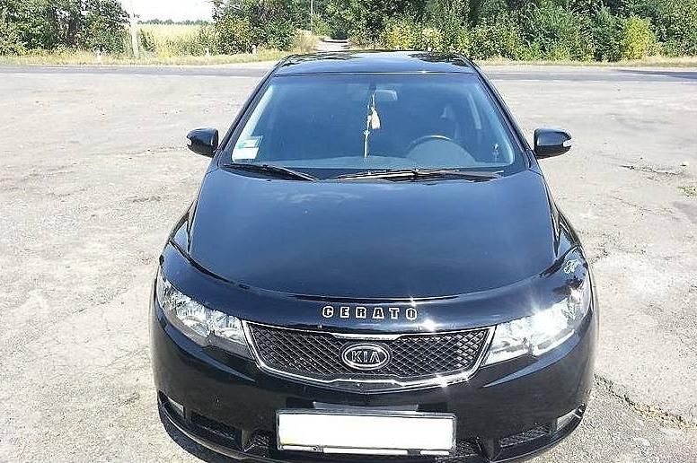 Дефлектор Vip-Tuning для капота Kia Cerato II 2009-2013. Артикул KA10