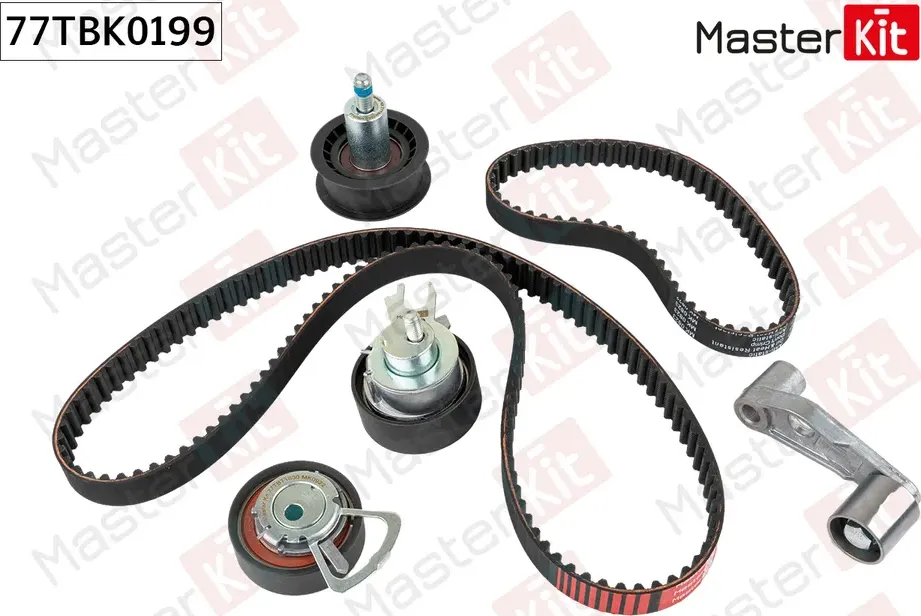 77TBK0199 Комплект ремня ГРМ Skoda FABIA I (6Y2) 1999 - 2008 (Master KIT). Артикул 77tbk0199