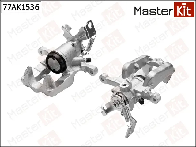 77AK1536 Тормозной суппорт зад.  лев. Chevrolet CRUZE (J300) 2009 -  Opel ASTRA J (P10) 2009 - 2015 (Master KIT). Артикул 77ak1536