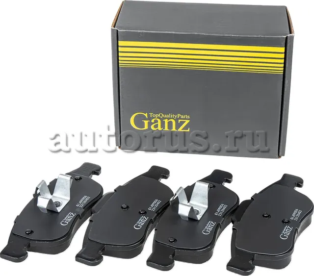 Колодки торм.пер. (Ganz). Артикул GIJ09006