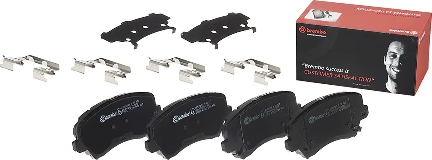 Тормозные колодки Brembo PRIME LINE. Артикул P 30 123