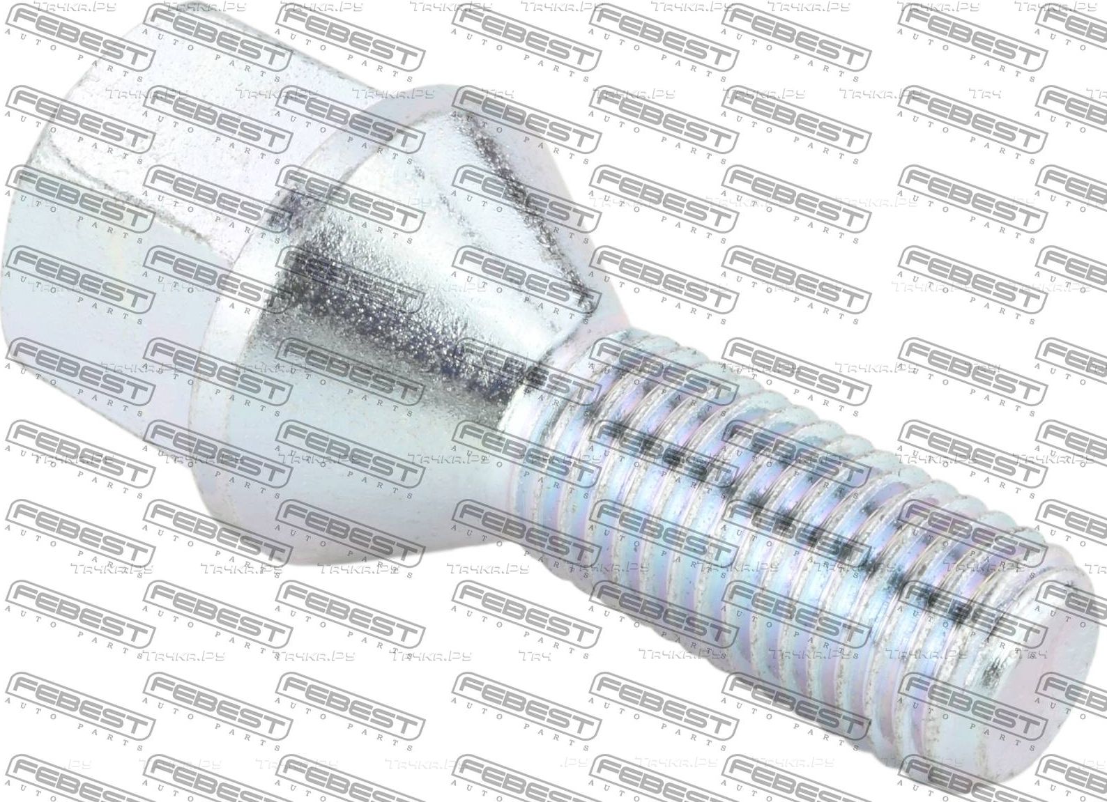Шпилька колеса (болт ступицы) Febest для Nissan Micra V 2007-2026. Артикул 2485B-001
