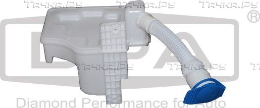 Бачок омывателя DPA для Skoda Fabia II 2006-2014. Артикул 99551032502