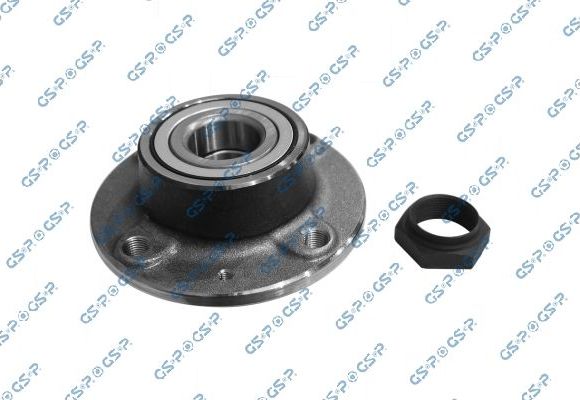 Ступица колеса с интегрированным подшипником GSP задняя правая/левая для Peugeot 406 I 1995-2004. Артикул 9232011K