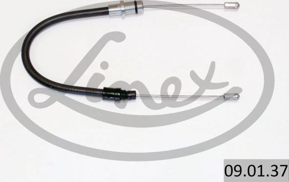 Трос ручника (тросик ручного тормоза) Linex. Артикул 09.01.37