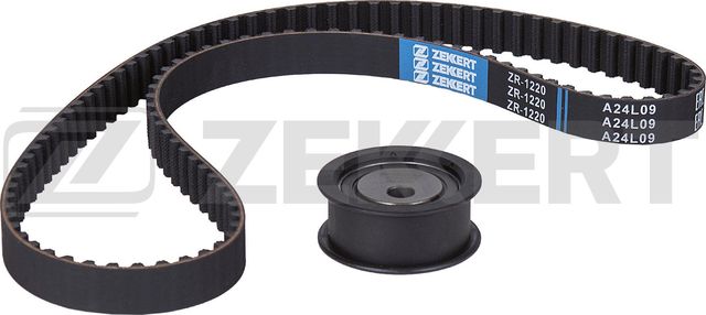 Ремень ГРМ с роликами (комплект) Zekkert (HNBR (Hydrierter Acryl-Nitril-Butadien-Kautschuk)) для Lada Kalina I 2004-2013. Артикул ZR-1220