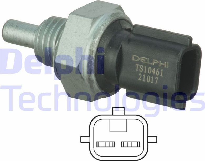 Датчик температуры охлаждающей жидкости Delphi. Артикул TS10461