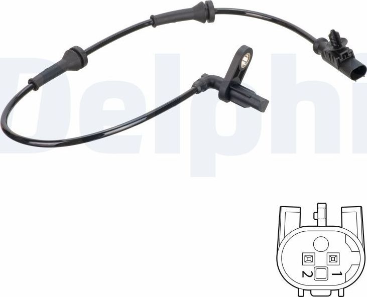 Датчик ABS Delphi. Артикул SS20788