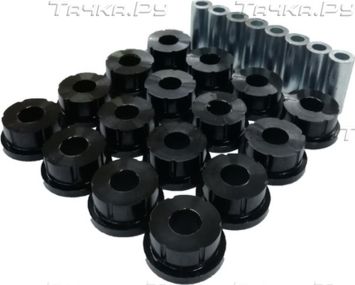 Комплект втулок Terrain Tamer для продольных рычагов на Nissan Patrol Y61 1997-2013. Артикул TSBK0030