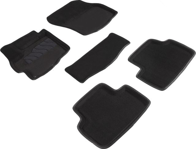 Коврики Seintex 3D ворсовые для салона Mitsubishi ASX 2010-2026. Артикул 82165