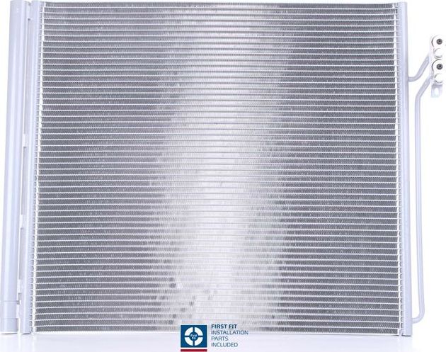 Радиатор кондиционера (конденсатор) Nissens (алюминий). Артикул 940343