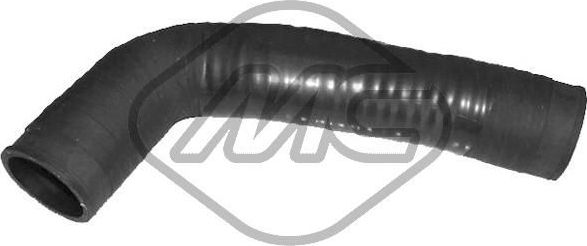 Патрубок интеркулера Metalcaucho правый верхний для Audi A4 III (B7) 2004-2008. Артикул 09699