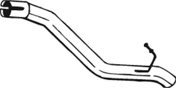 Глушитель (труба приемная) Bosal задний для Ford C-MAX I 2003-2010. Артикул 823-419