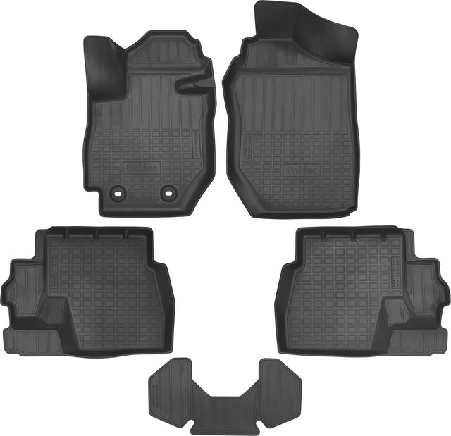 Коврики 3D Норпласт для салона Suzuki Jimny IV АКПП 2018-2026. Артикул NPA11-C85-200