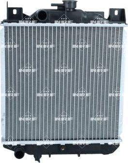 Радиатор охлаждения двигателя NRF (алюминий). Артикул 53881