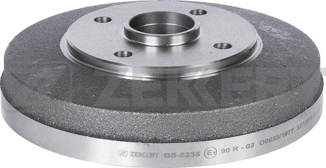 Тормозной барабан Zekkert задний для Kia Rio I 2002-2005. Артикул BS-5235