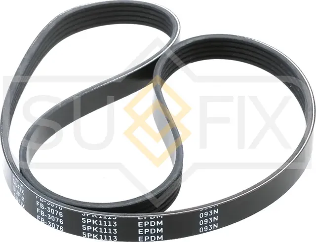 Ремень поликлиновый 5PK1113 (Sufix). Артикул FB3076