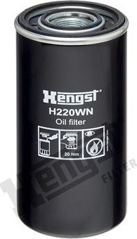 Масляный фильтр Hengst. Артикул H220WN