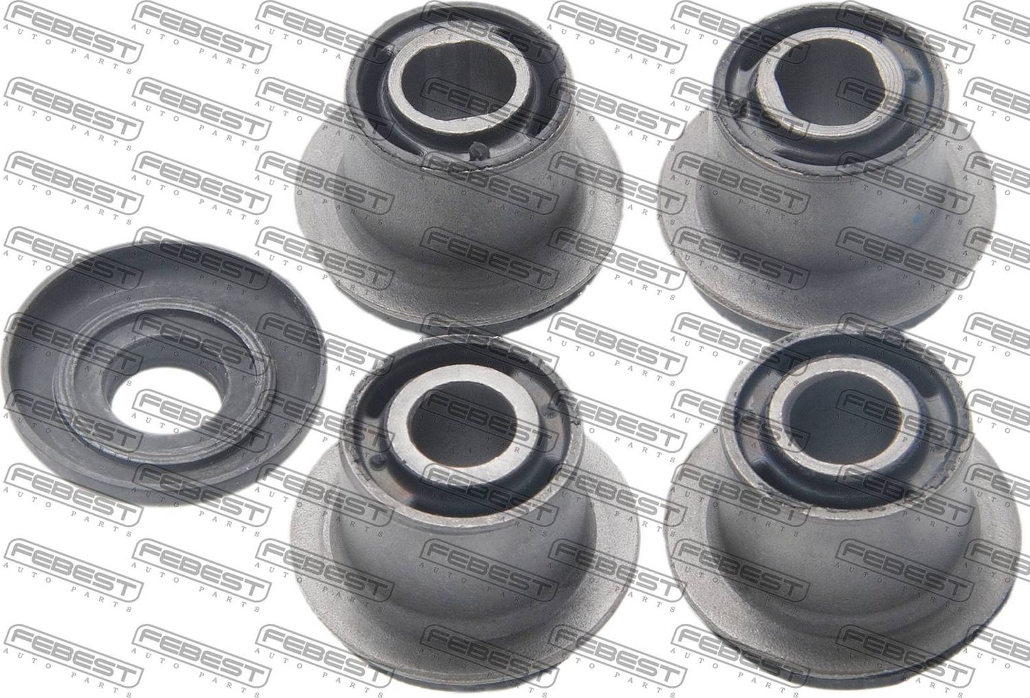 Сайлентблок рулевой рейки комплект Febest. Артикул TAB-GRJ150-KIT