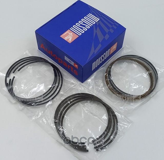 Кольца комплект Nissan 1,6L HR16DE 781,21,22,0 на 1 цилиндр (Mousson). Артикул SRSHR16DESTD