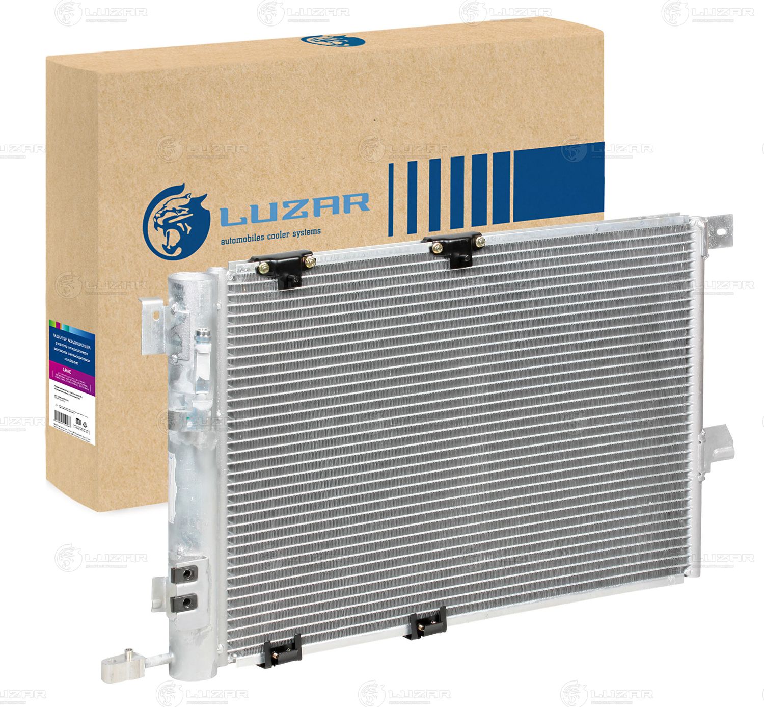 Радиатор кондиционера (конденсатор) Luzar. Артикул LRAC 2128