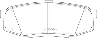 Тормозные колодки FIT. Артикул FP1304