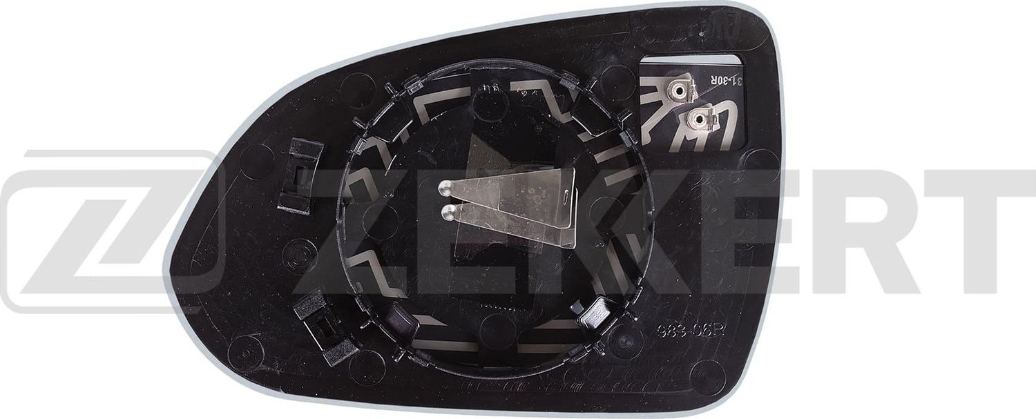 Зеркальное стекло бокового зеркала Zekkert. Артикул SP-1178