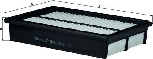 Воздушный фильтр Mahle-Knecht. Артикул LX 1688