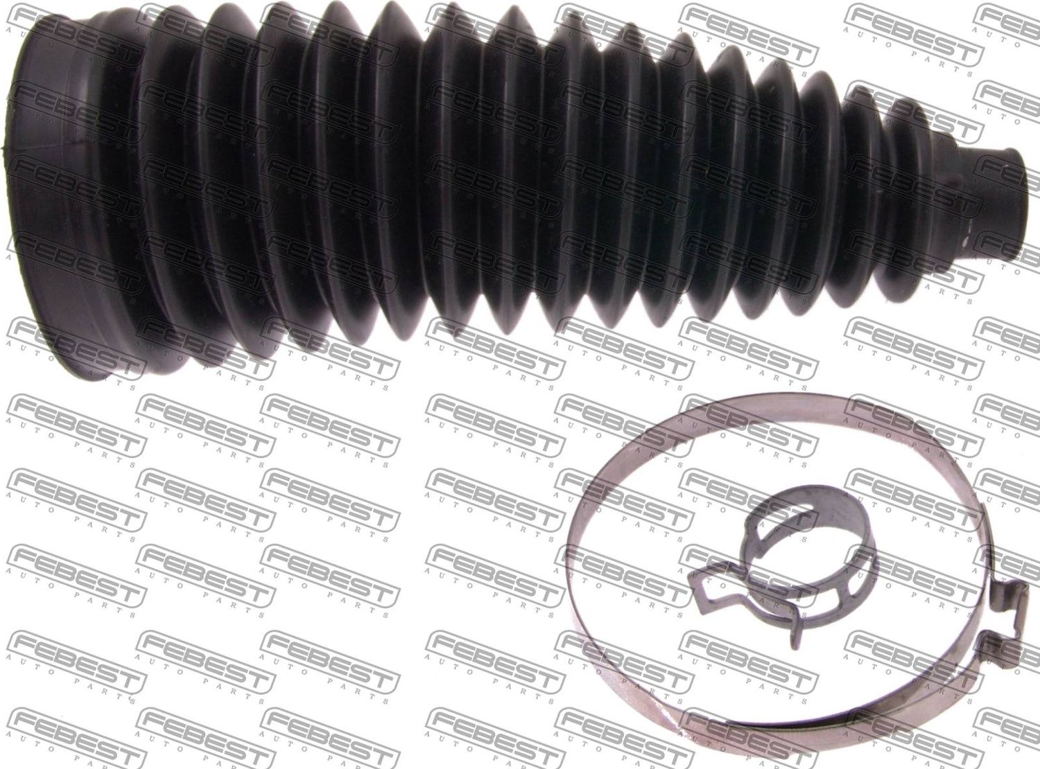 Пыльник рулевой рейки Febest передний правый/левый для Lexus CT I 2010-2018. Артикул TRKB-ZZE150