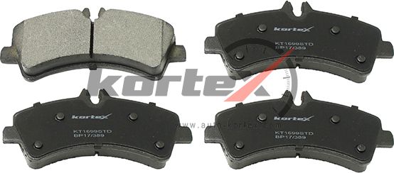 Колодки тормозные MB SPRINTER/VW 06- зад. (Kortex). Артикул KT1699STD