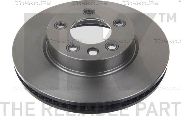 Тормозной диск NK передний левый для Porsche Cayenne I (955) 2007-2010. Артикул 2047102