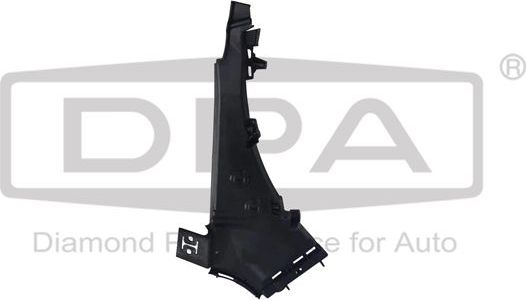 Кронштейн бампера DPA левый для Audi Q7 I (4L) 2006-2015. Артикул 88071869202