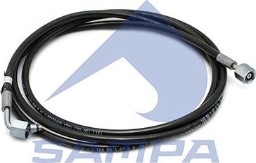 Шланг (трубка) подъема кабины Sampa для Volvo  FL12 1995-1998. Артикул 031.218