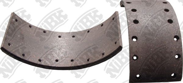 Тормозные накладки NiBK задние для Isuzu Elf (N-Series) V (NHR6_, NKR6_, NKR7_, NKS7_) 2005-2002. Артикул BL1032