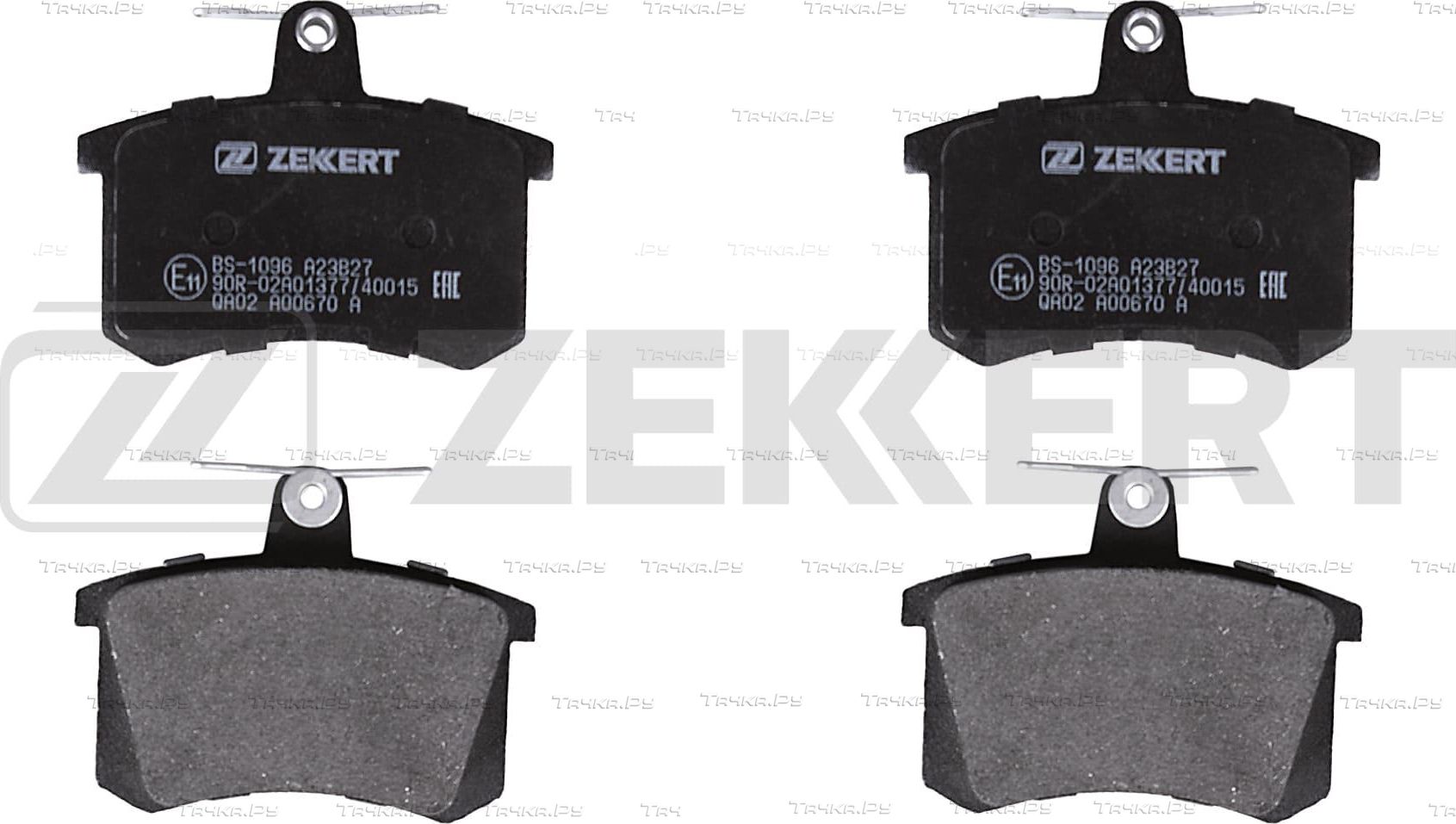 Тормозные колодки Zekkert задние для Fiat Croma I 1985-1996. Артикул BS-1096